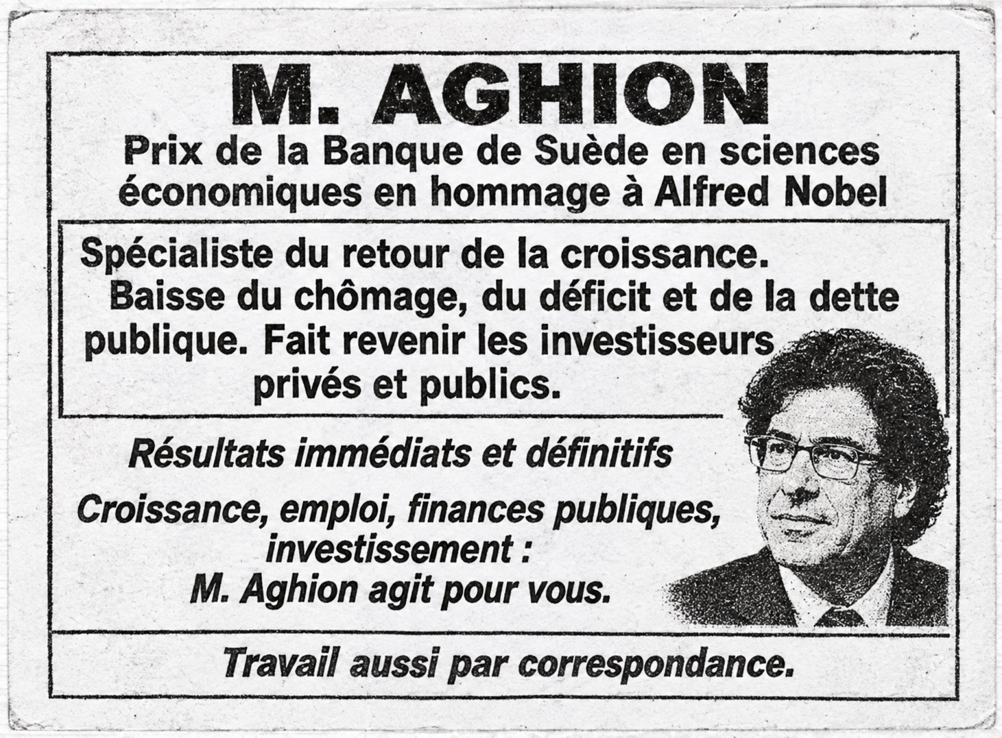 Le plan Lecornu, les pauvres payent encore Macron et Philippe Aghion